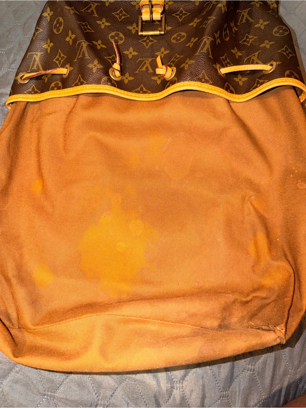 Louis Vuitton Montsouris GM Canvas Backpack - Picture 13 of 16